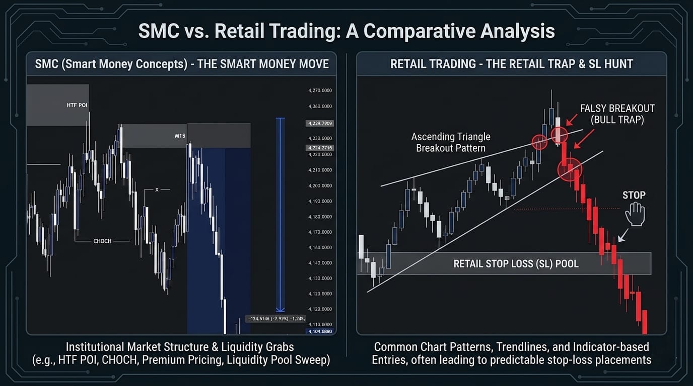 What is SMC and ICT technical analysis guide